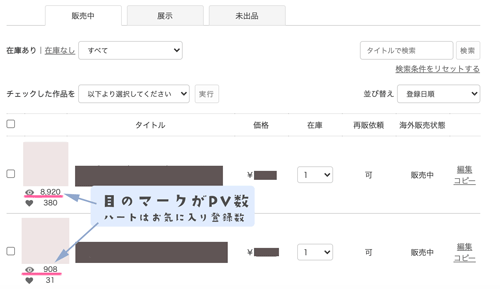 ハンドメイドが売れるまでの期間やpvの目安 驚きの注文率を公開 自宅を職場に ハンドメイドでしっかり稼ごう